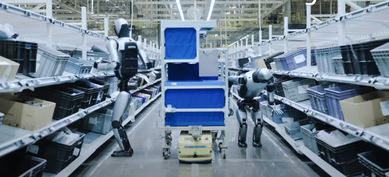 Humanoide Roboter im Einsatz