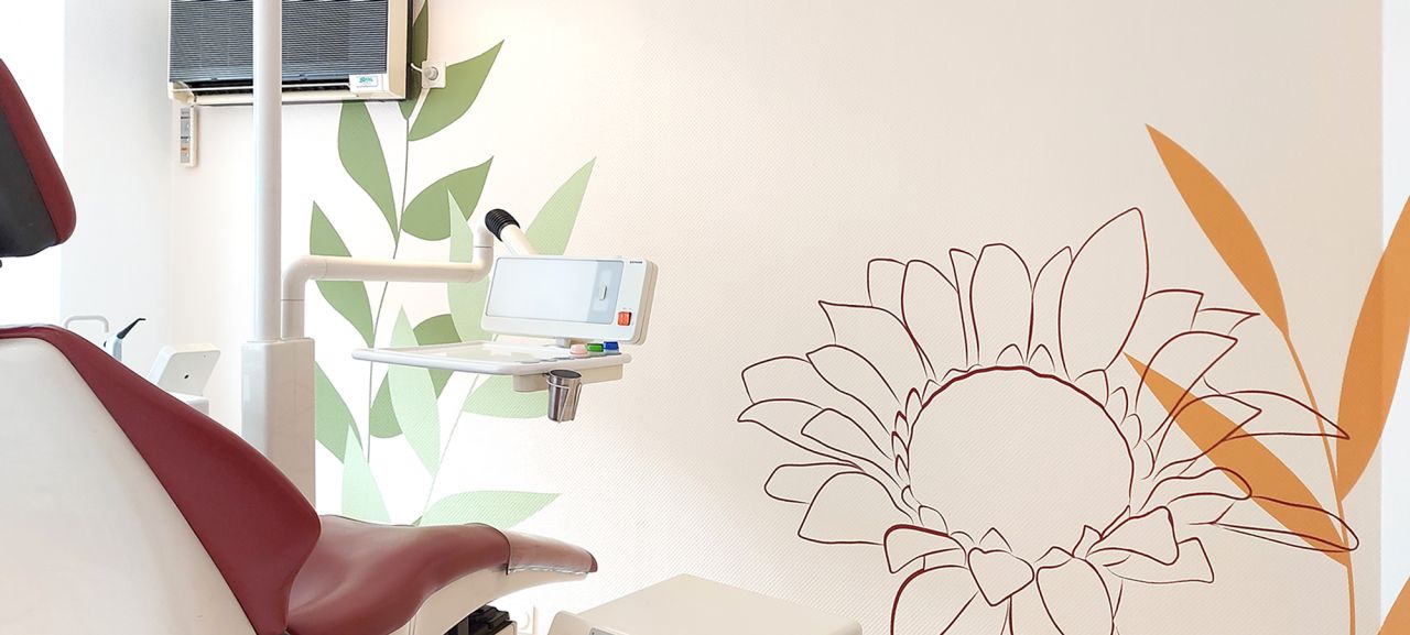 Gestaltung in der Zahnarztpraxis Wunstorf Dr. Antje Issleb und Kollegen - Behandlungszimmer Gestaltung in der Zahnarztpraxis Wunstorf Dr. Antje Issleb und Kollegen - Behandlungszimmer