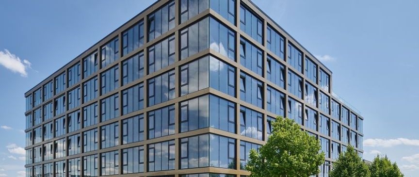 Bürogebäude an der Chicago Lane