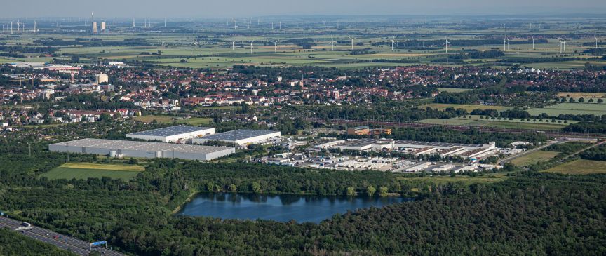 Gewerbefläche Luftbild