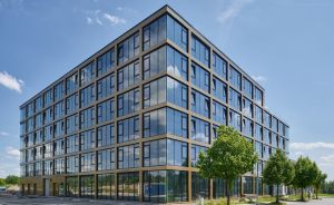 Bürogebäude an der Chicago Lane