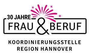 Jubiläumslogo Frau und Beruf