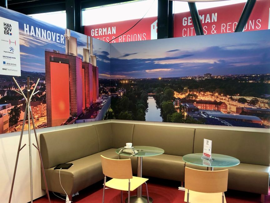 HANNOVER-Stand auf der MIPIM