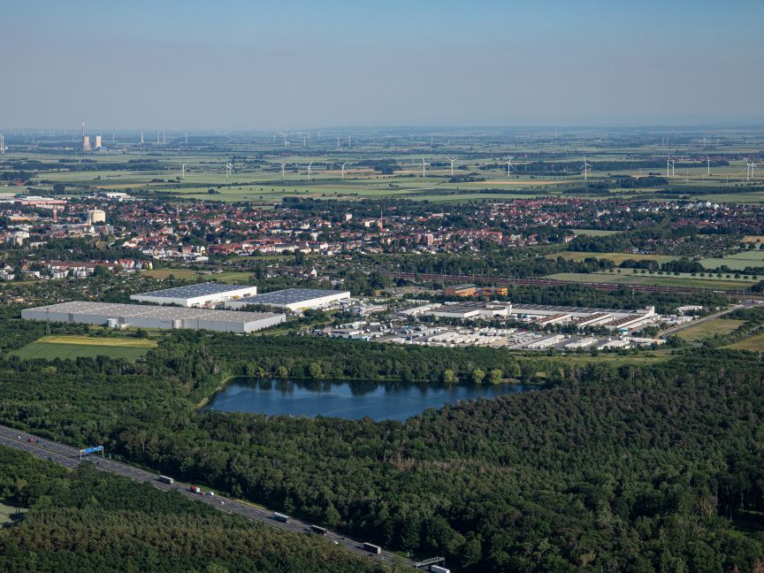 Gewerbefläche Luftbild