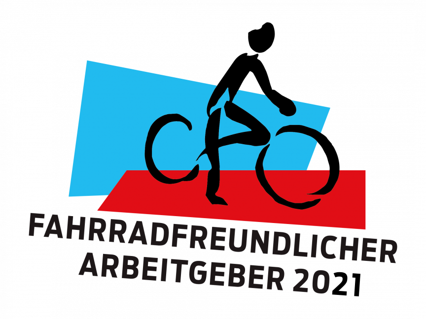 Logo Fahrradfreundlicher Arbeitgeber 2021