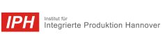 Logo IPH – Institut für Integrierte Produktion Hannover mit rotem Rechteck und weißer Aufschrift „IPH".