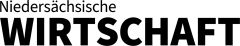 Logo mit Text „Niedersächsische WIRTSCHAFT" in Schwarz auf weißem Hintergrund.