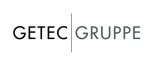 Logo der GETEC Gruppe: Schriftzug „GETEC" in Schwarz und „GRUPPE" in Grau, getrennt durch einen vertikalen Strich.