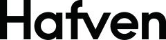 Schwarzes Logo mit dem Schriftzug „Hafven" in serifenloser Schrift auf weißem Hintergrund.