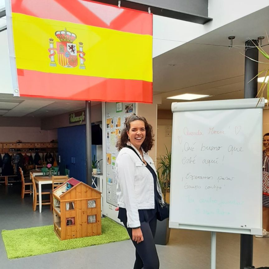 Mireia Alexandri Bertran im Kath. Familienzentrum St. Maria-Regina in Garbsen Mireia Alexandri Bertran im Kath. Familienzentrum St. Maria-Regina in Garbsen