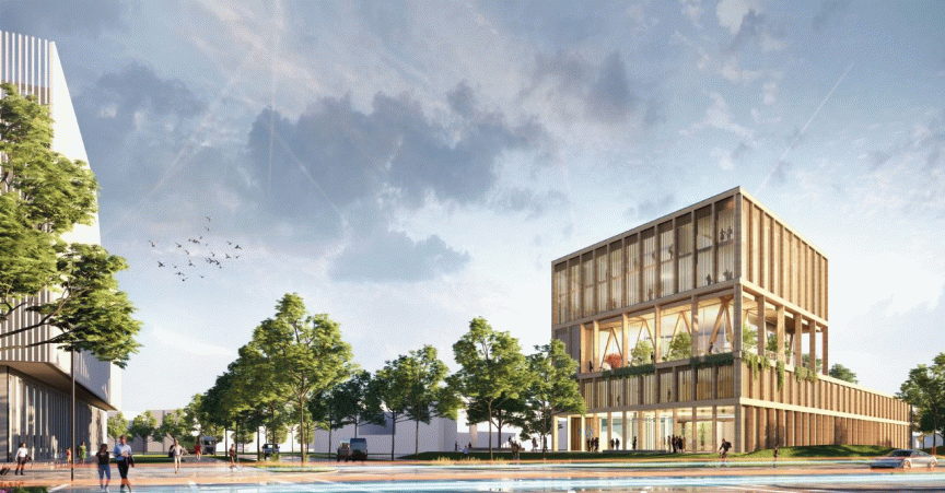 VWN Nutzfahrzeuge Ausbildungszentrum Architektenentwurf
