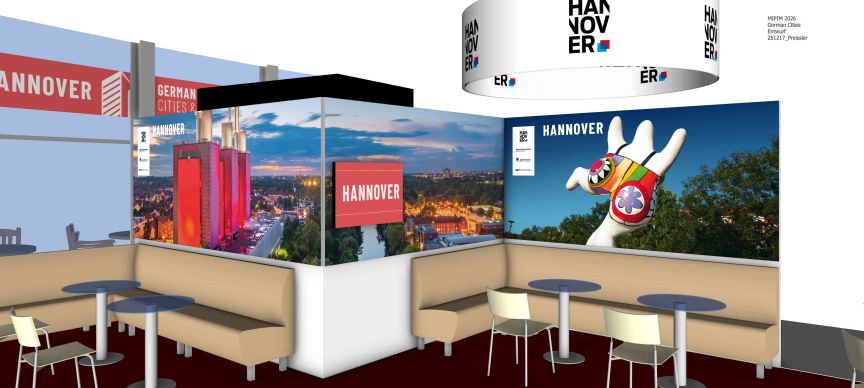 MIPIM 2026 Standkonzept