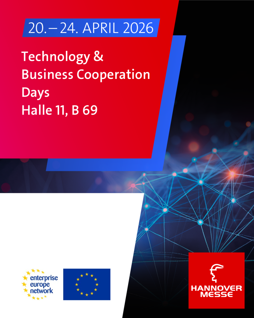 Hannover Messe 2026, 20.–24. April, Technology & Business Cooperation Days, Halle 11, B 69, Enterprise Europe Network