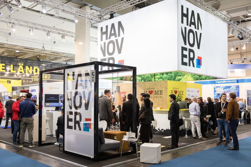 Beispiel eines HANNOVER-Standes