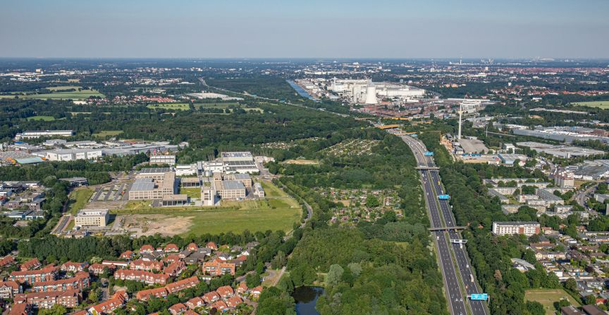 Erweiterungsflächen für Technologiepark am CMG HAUPT_Campus_Garbsen_Luftbild_DT8A4751