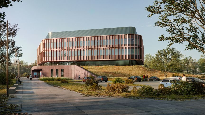 OPTICUM – Optics University Center and Campus HAUPT_Visualisation_Opticum_Hannover_copyright_HENN