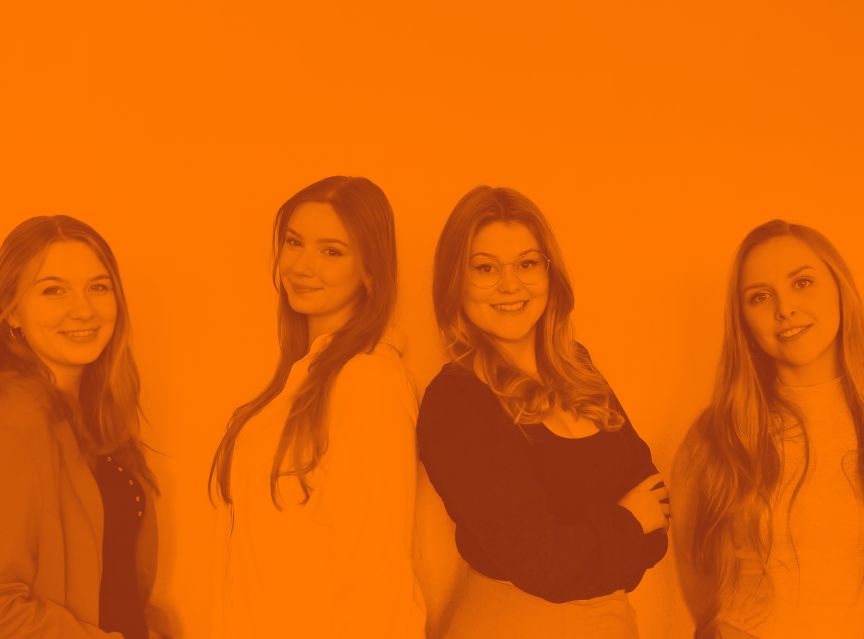 Die vier Gründerinnen von resonanzraum Die vier Gründerinnen von resonanzraum