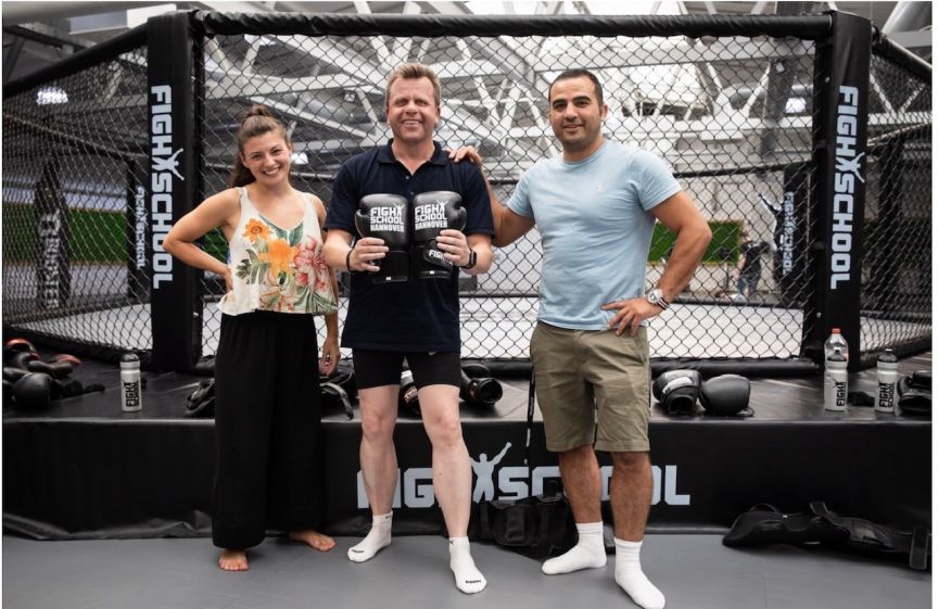 v.l.n.r. Elena Palokaj, Thomas Schüßler und David Palokaj