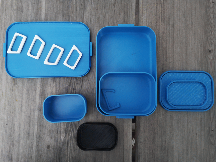 Bento-Box aus dem 3D-Druck-Experimentallabor