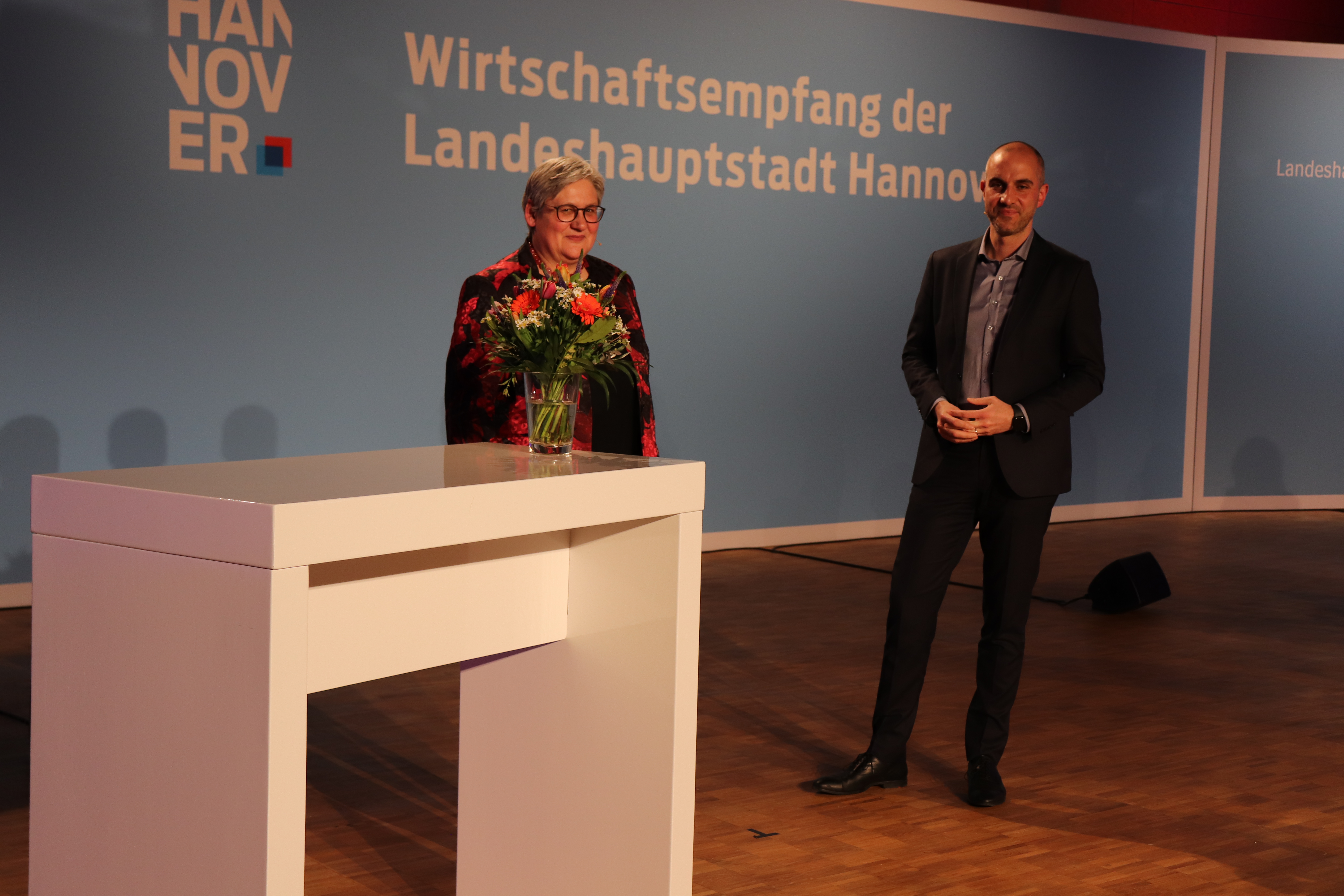 Wirtschaftsempfang - OB Belit Onay und Sabine Tegtmeyer-Dette